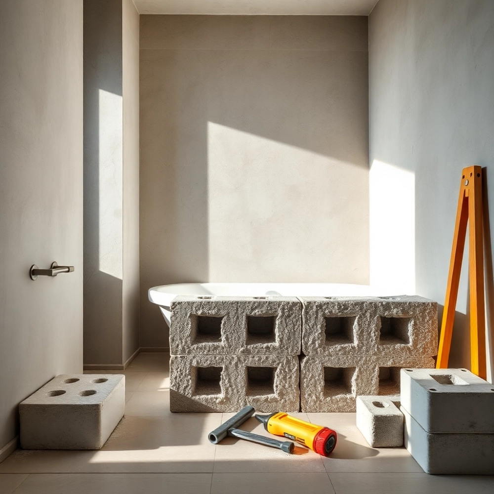 Jak postawić ściankę w łazience