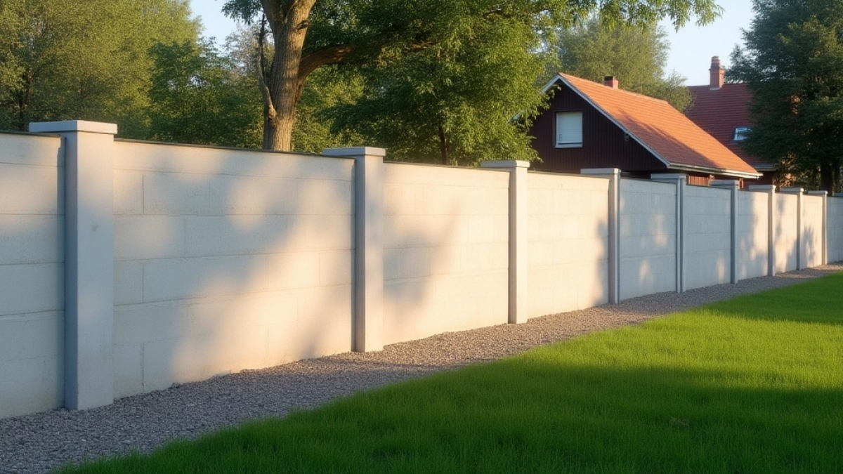 Koszt postawienia ogrodzenia betonowego Rybnik