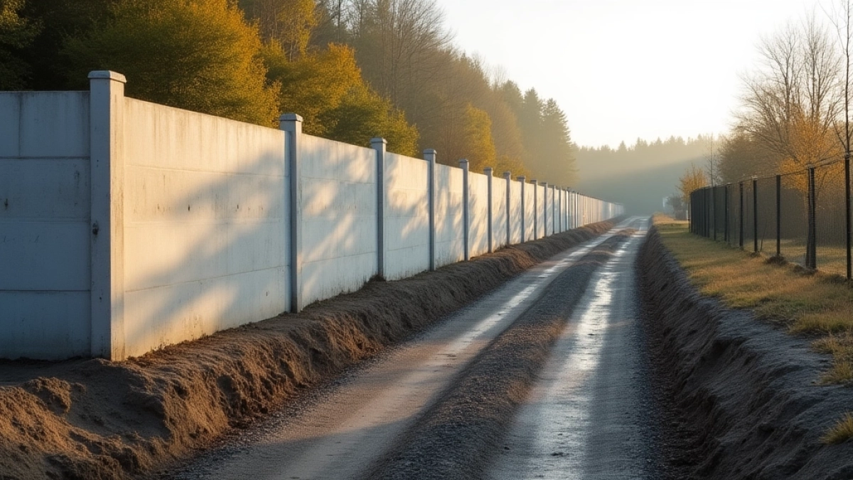 Koszt postawienia ogrodzenia betonowego Sosnowiec