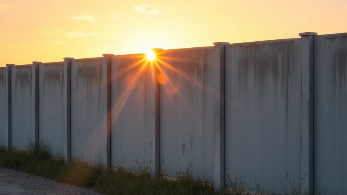 Koszt postawienia ogrodzenia betonowego