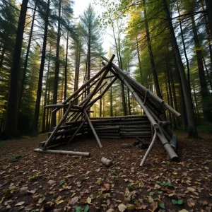 Czy można zbudować szałas w lesie