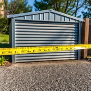 Ile metrów od granicy można postawić garaż blaszany