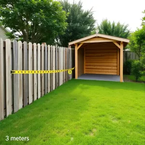 Ile metrów od granicy można postawić wiatę