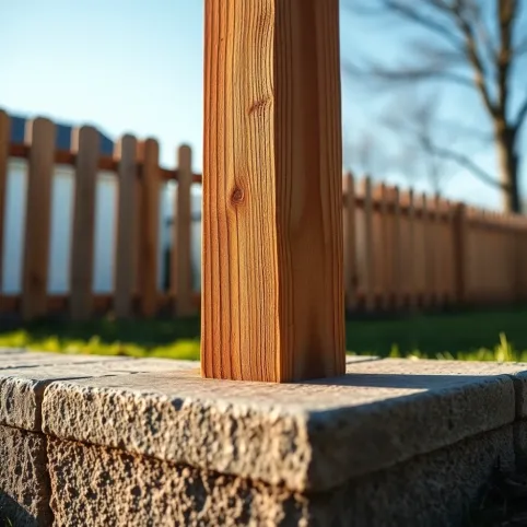 Jak postawić płot drewniany
