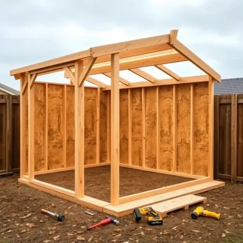 Jak zbudować domek na działce z płyt OSB