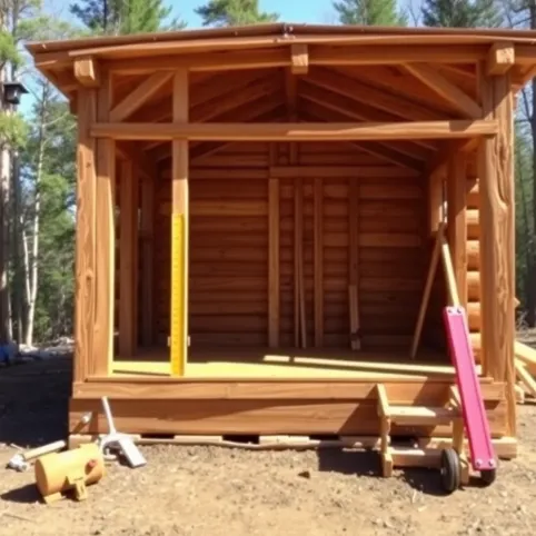 Jak zbudować domek z drewna krok po kroku