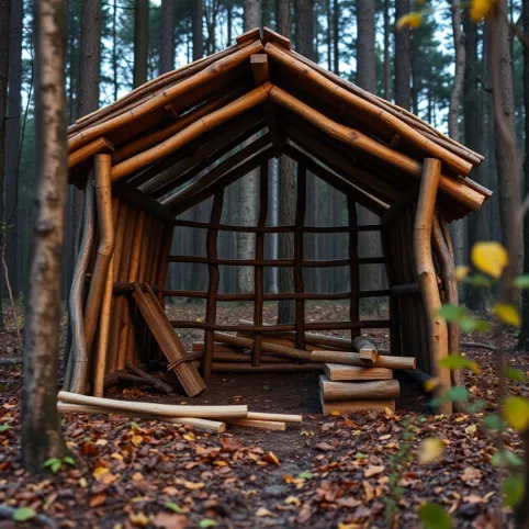Jak zbudować szałas