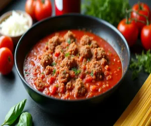 Jak zrobić sos do spaghetti z mięsem mielonym